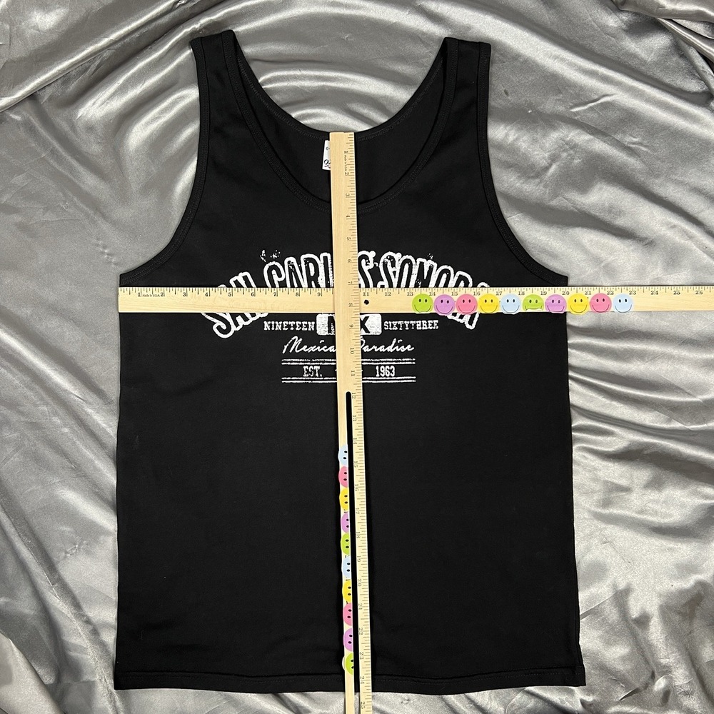Arli Sleeveless San Carlos, Sonora Mexico 1963 Graphic Tank Top Women's Size L - Picture 5 of 7